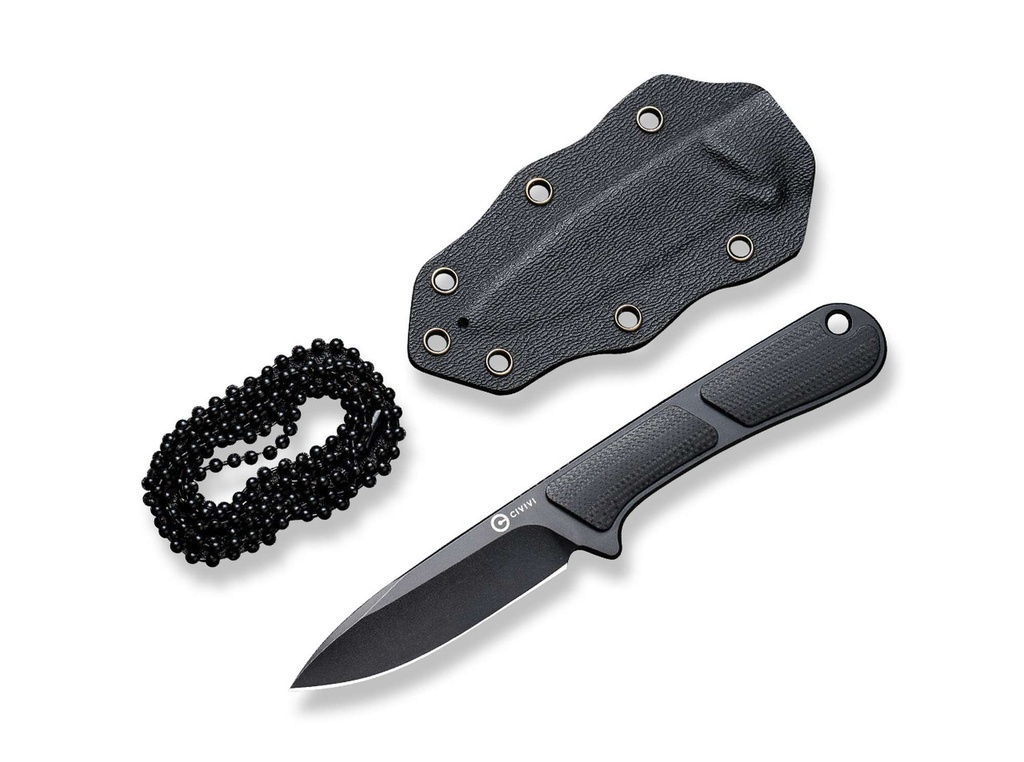 Civivi Mini Elementum Fixed G10 Schwarz