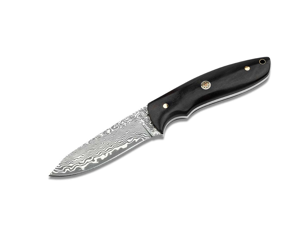 Magnum Vernery Damast Knife Schwarz