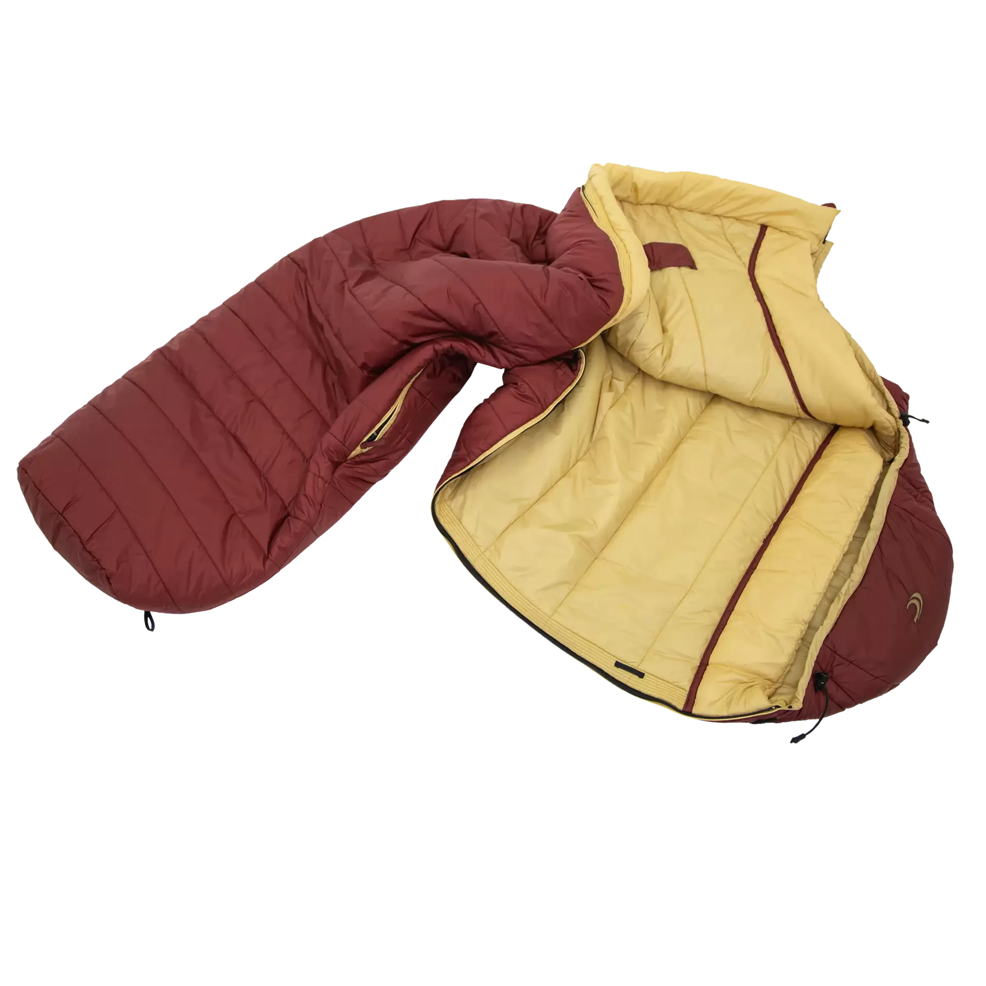 G180 Lady Schlafsack Bordeaux