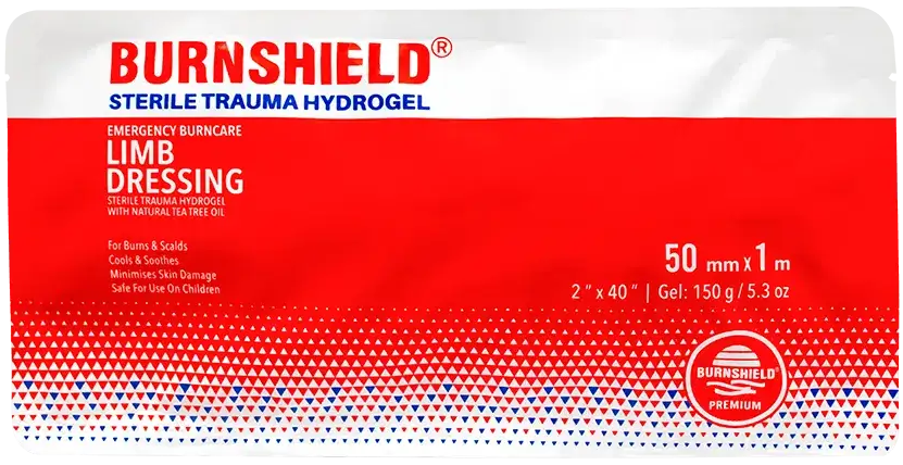 Burnshield Brandwundenverband 5x100cm für Nacken