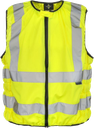 Korntex Hi-Vis Mesh Motorrad Warnweste Neongelb