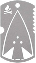 BE Survival Dog Tag