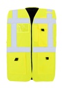 Korntex gefütterte Warnweste Comfort-Fit
