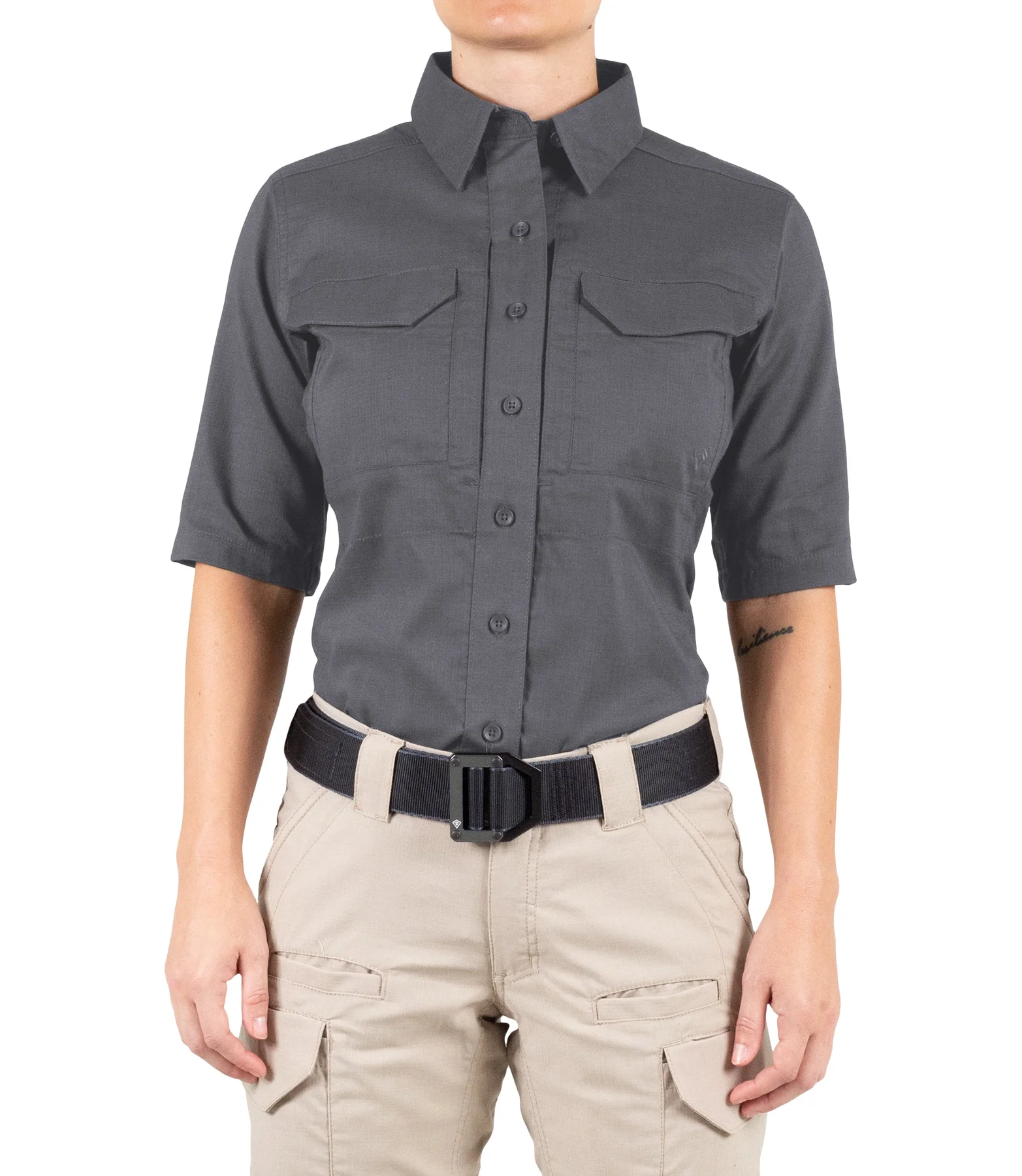 First Tactical V2 Tactcl kurzarm Hemd für Damen